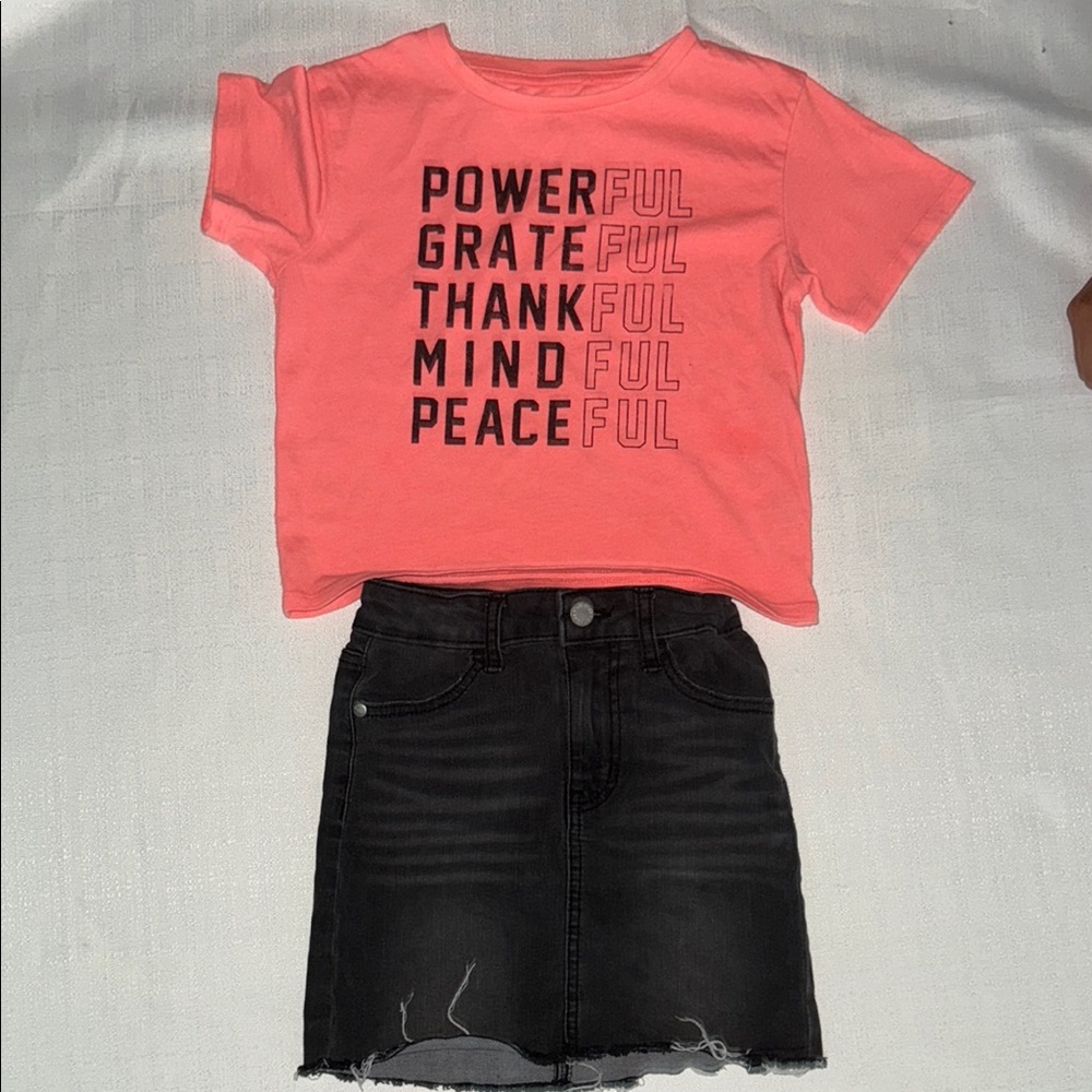 Kids Pink Graphic Tee